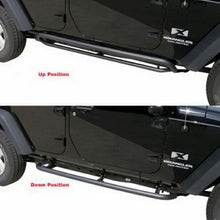 Load image into Gallery viewer, Rampage Jeep Wrangler(JK) Srs Side Bar Rockerguard Step - Black