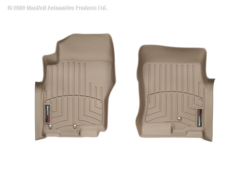 WeatherTech Nissan Pathfinder Front FloorLiner - Tan