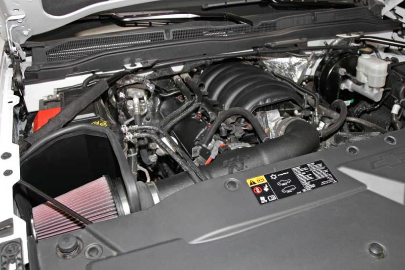 K&N 63 Series Aircharger Performance Intake Kit Chevy/GMC Silverado/Sierra 1500 5.3L/6.2L V8