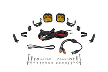 Load image into Gallery viewer, Diode Dynamics SS3 LED Bumper 1 In Roll Bar Kit Sport - Yellow Combo (Pair)