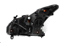 Load image into Gallery viewer, AlphaRex 2008-2015 Infiniti G37 NOVA LED Headlights Chrome w/ Active Light/Seq Signal/DRL