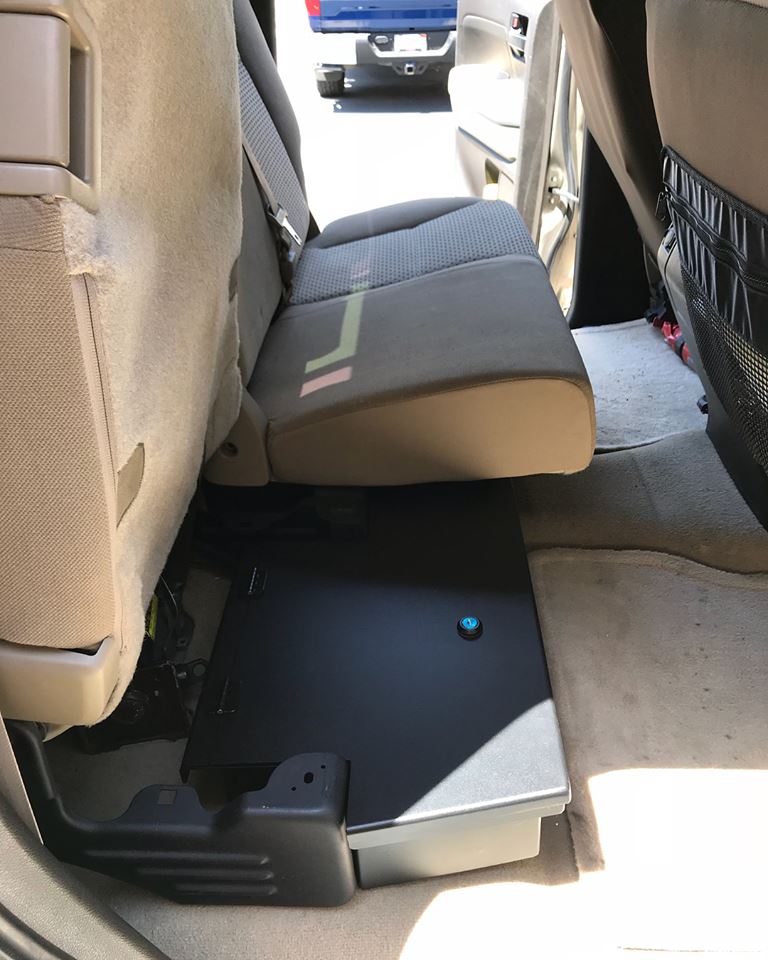 2007-2021 Toyota Tundra Double Cab Under Seat Lockable Storage